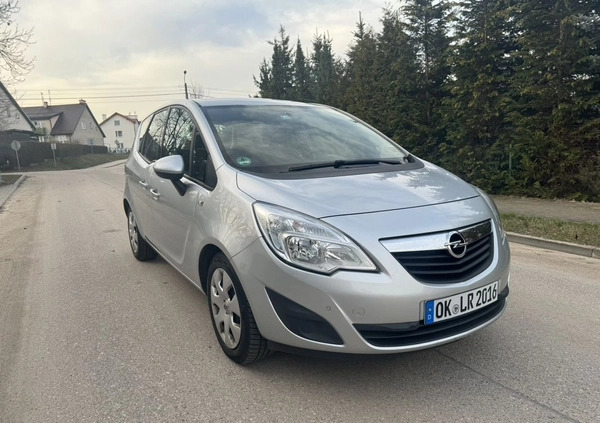 Opel Meriva cena 19900 przebieg: 165000, rok produkcji 2012 z Nidzica małe 137